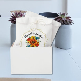 Summer Picnic Party Geometric Floral Geschenktütchen