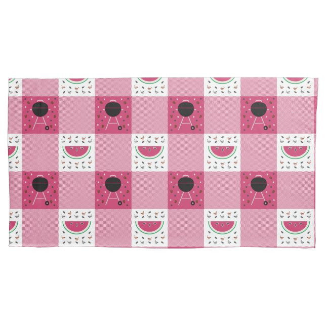 Summer Picnic Pillowcase Kissenbezug (Vorderseite)