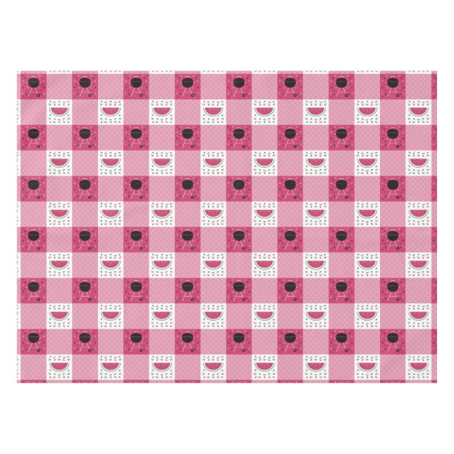 Summer Picnic Tablecloth Tischdecke (Vorderseite (Horizontal))