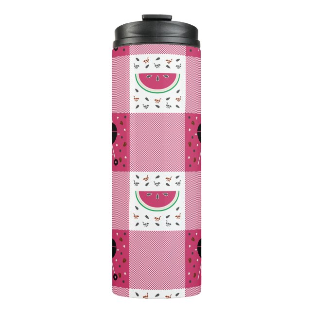 Summer Picnic Thermal Tumbler Thermosbecher (Vorderseite)