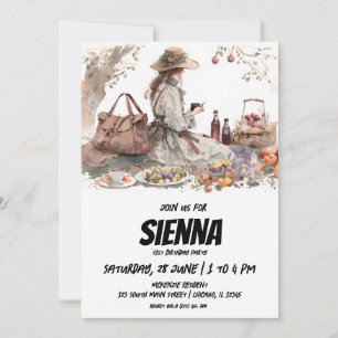 Summer Picnic viktorianisch Style Einladung