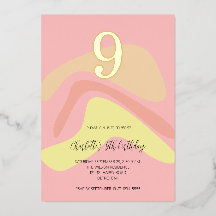 Summer Pink Yellow Creme Personalisiert