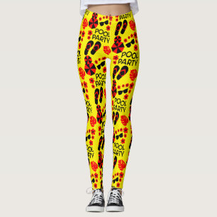Summer Pool Partys Leggings
