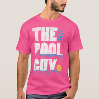 Summer Pool Typ Gaben Funny Swimming Pool Boy T-Shirt