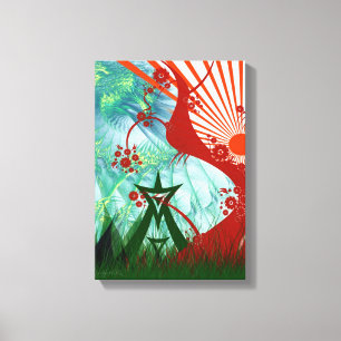 Summer Psytrance Festival Leinwanddruck