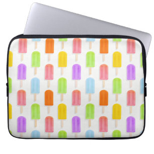 Summer Rainbow Popsicles Pattern Laptopschutzhülle