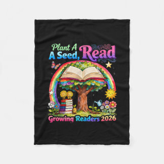 Summer Reading 2026 Plant A Seed Read Growing Fleecedecke