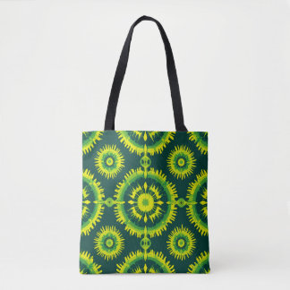 Summer-Ready Tote Bag - Circles Print