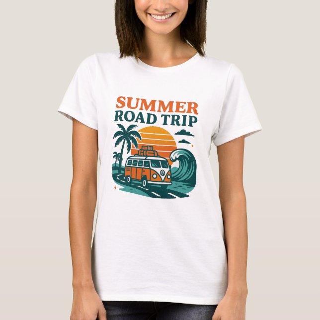 Summer Road Trip T - Shirt (Vorderseite)