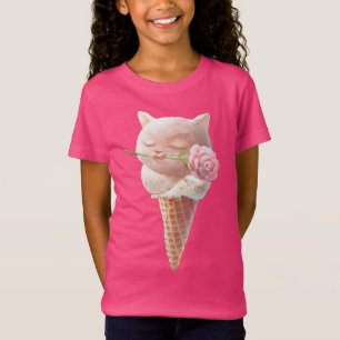 Summer Rose Ice Creme T-Shirt
