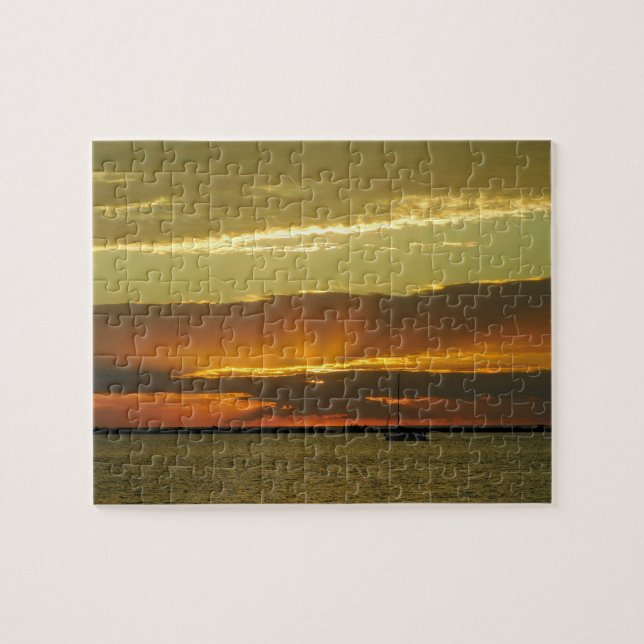 Summer Sail Sunset Puzzle (Horizontal)