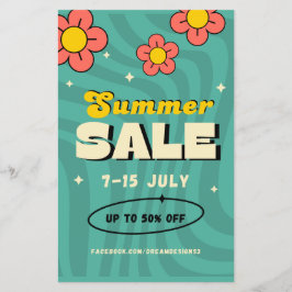 Summer Sale Flyer