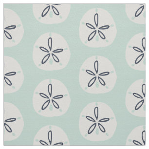 Summer Sand Dollar Cotton Twill Fabric Stoff