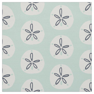 Summer Sand Dollar Cotton Twill Fabric Stoff