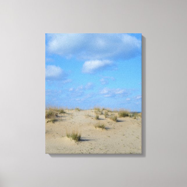 Summer Sand Dunes Canvas Print Leinwanddruck (Vorderseite)