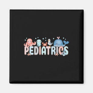 Summer Sea Animal Pädiatrie Nurse Peds Rn Pediatr Magnet