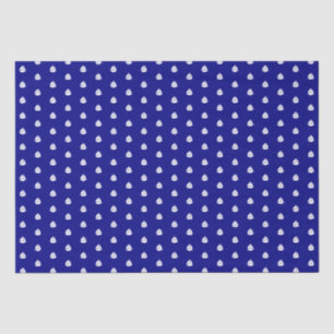 Summer Sea Nautical Relief boat Pattern on Navy Bl Seidenpapier