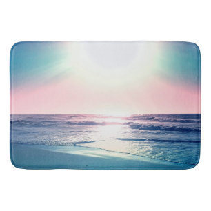Summer Sea Sunset Tropical Beach Foto Badematte