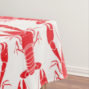 Summer Seafood Boil Family Lobster Party Custom Tischdecke
