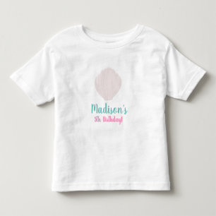 Summer Seashell Birthday Party Kleinkind T-shirt