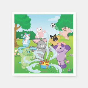 Summer Sensation Sprinkler Serviette