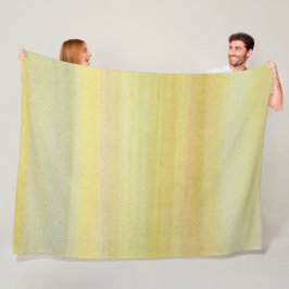 Summer Shade Watercolor Fleecedecke