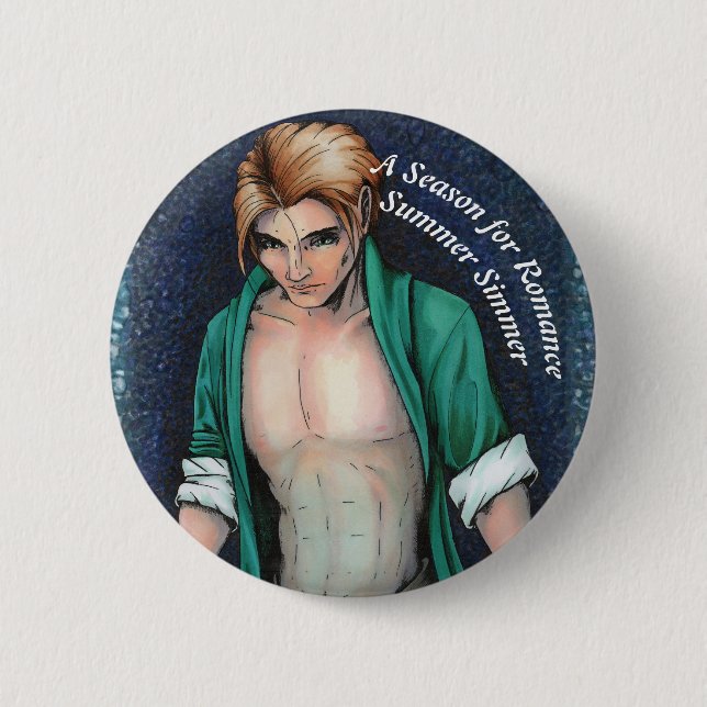 Summer Simmer Magier Button (Vorderseite)
