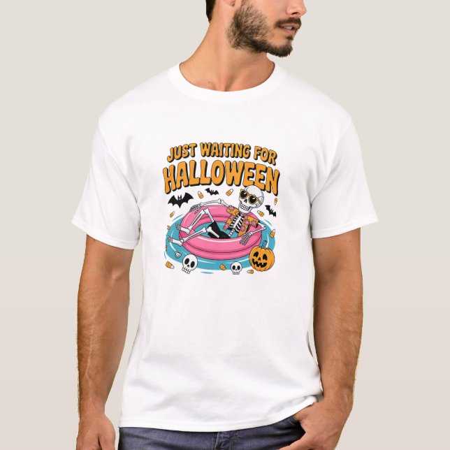 Summer Skeleton Craving Halloween T-Shirt (Vorderseite)