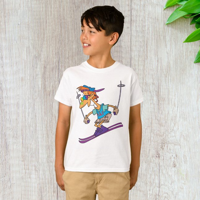 Summer Skier T-Shirt (Von Creator hochgeladen)
