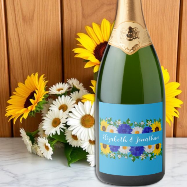 Summer Sky Blue Floral Wedding (Von Creator hochgeladen)