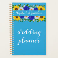Summer Sky Blue Floral Wedding