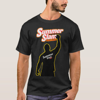 Summer Slam Burnout Champion Wrestling-Stil T-Shirt