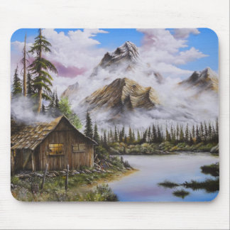 Summer Solitude Oil Gemälde von David Paul Mousepad