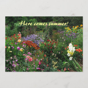 Summer Solstice Garden Party Einladung