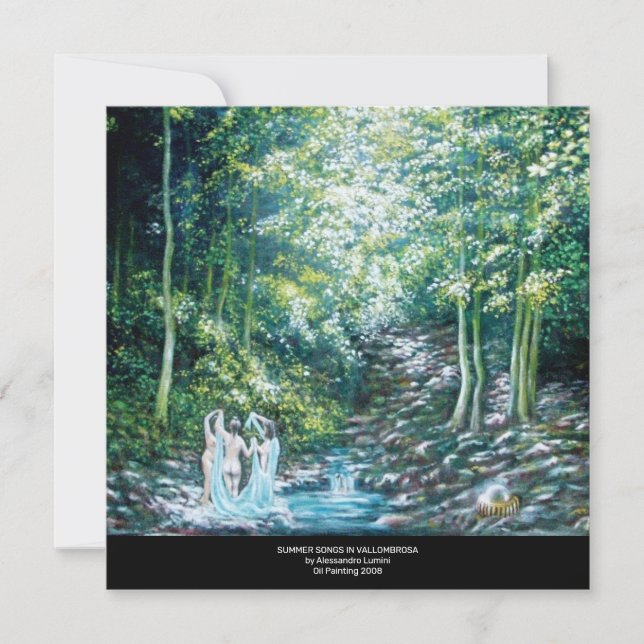 SUMMER SONGS EINLADUNG (Vorderseite)