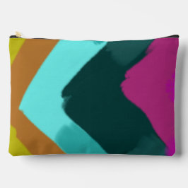 Summer Splash Colorful Abstract Art Zubehörtasche