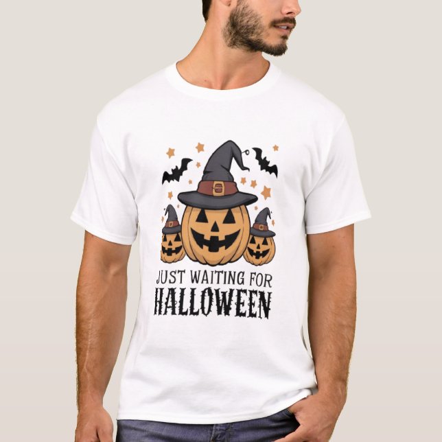 Summer Spooky Pumpkin Halloween T-Shirt (Vorderseite)