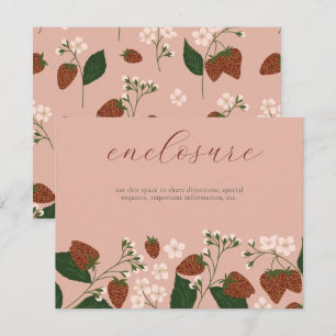 Summer Strawberries Bridal Dusche Einladung