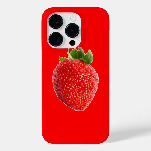 Summer Strawberry Case-Mate iPhone Hülle (Rückseite)