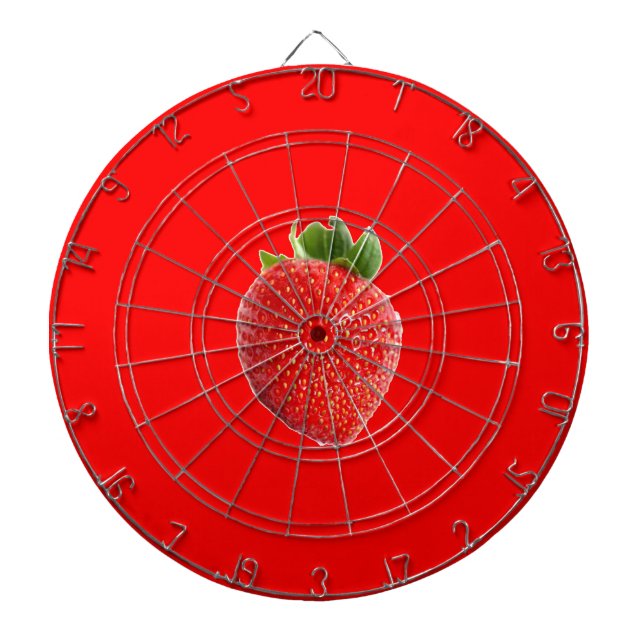 Summer Strawberry Dartscheibe (vorne)