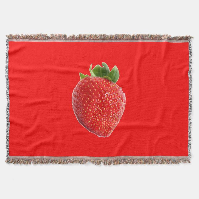 Summer Strawberry Decke (Vorderseite)