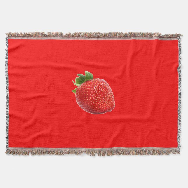 Summer Strawberry Decke (Vorderseite)