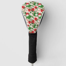 Summer Strawberry in Pink Golf Headcover