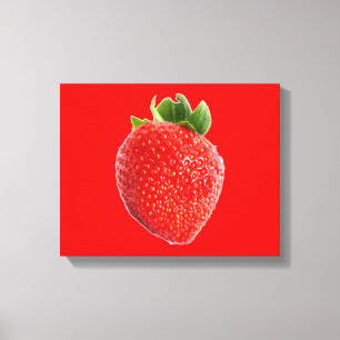 Summer Strawberry Leinwanddruck