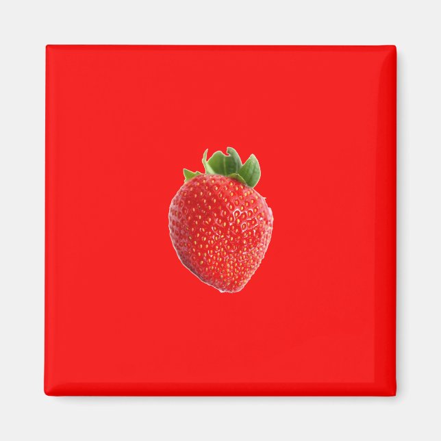 Summer Strawberry Magnet (Vorne)
