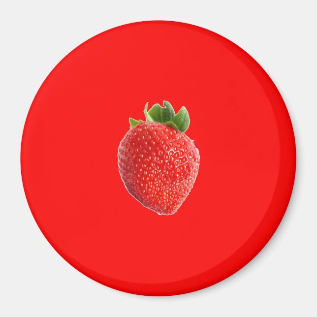 Summer Strawberry Magnet (Vorne)