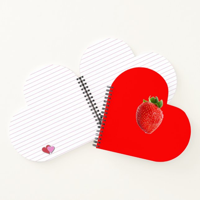 Summer Strawberry Notizbuch (Innenseite)