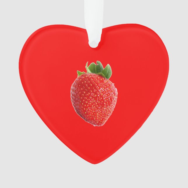 Summer Strawberry Ornament (Vorderseite)