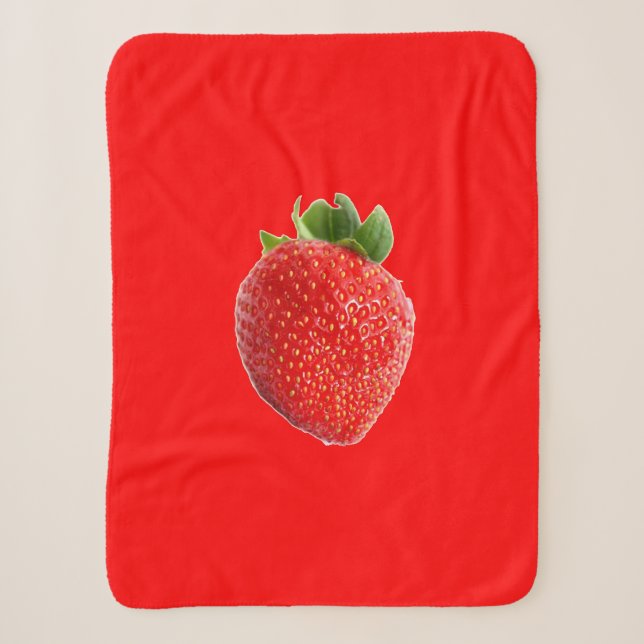 Summer Strawberry Sherpadecke (Vorderseite)