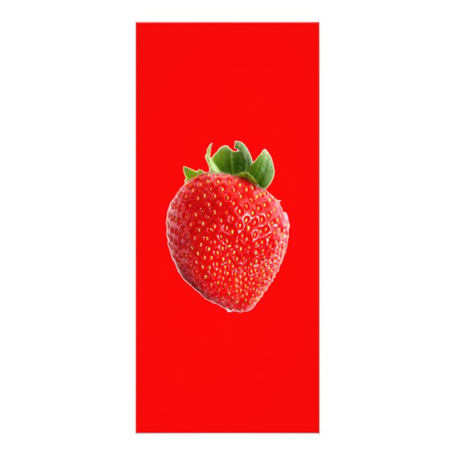 Summer Strawberry Werbekarte (Vorne)